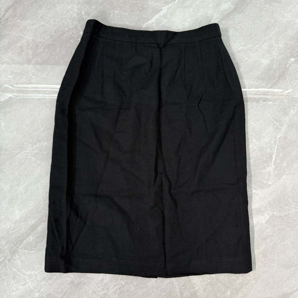 Women’s Vintage Talbots Midi 100% Wool Business Office Work Skirt Size 8